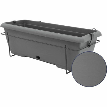 Planter Garden ID Anthracite Stone effect 50 cm,,,