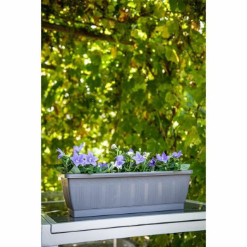 Self-watering planter Garden ID Anthracite 60 cm,,,