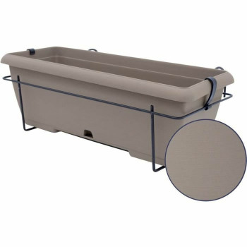 Planter Garden ID Taupe Stone effect 50 cm,,,