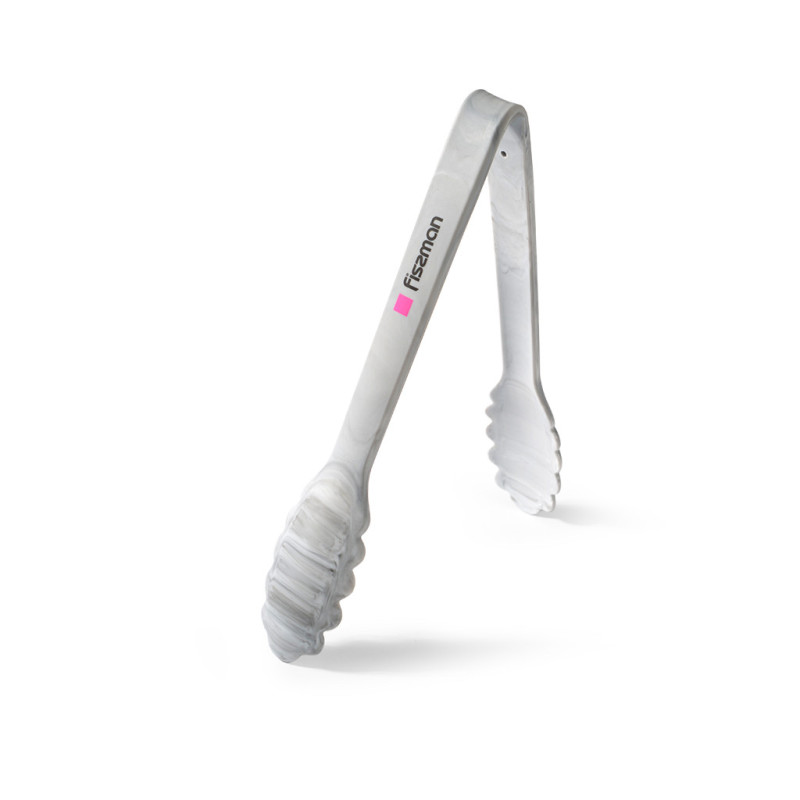 Tongs MAURIS MARBLE 23 cm (nylon + silicone + stainless steel)