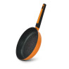 Frying pan BOOM 24x5.3 cm with induction bottom ORANGE