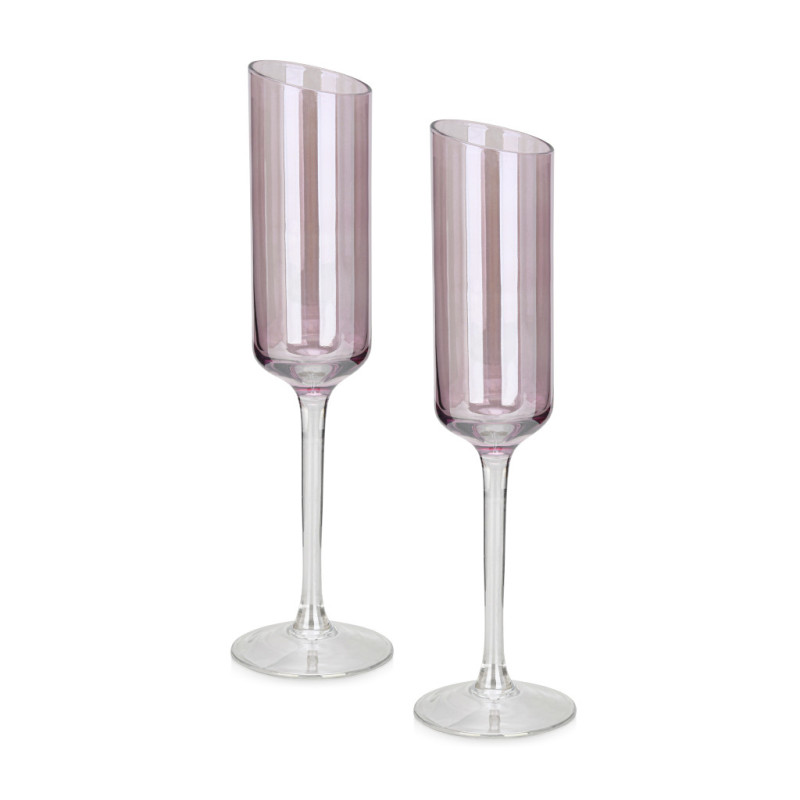 Сhampaign glasses set 230 ml / 2 pcs. (glass), art 19016