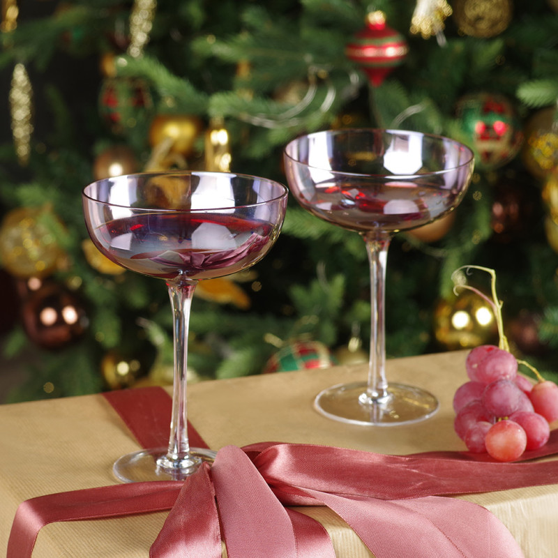 Cocktail glasses set 300 ml / 2 pcs. (glass), art 19018