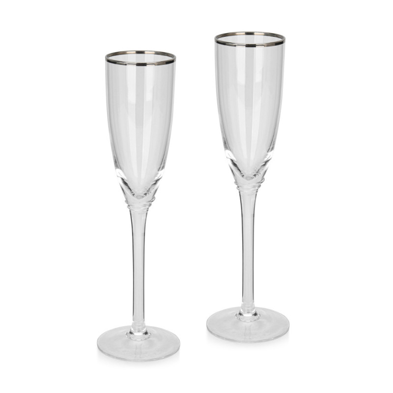 Champaign glasses set 320 ml / 2 pcs. (glass)
