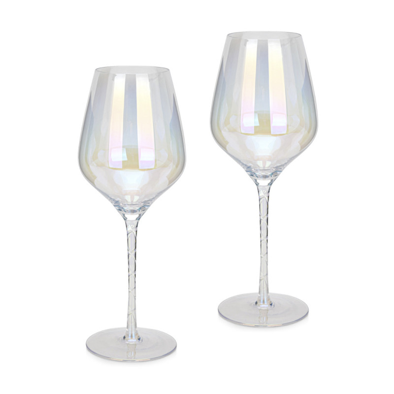 Red wine glasses set 500 ml / 2 pcs. (glass), art 19023