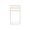 Free-Standing Towel Rack Home ESPRIT White Natural Metal Bamboo 45 x 22 x 85 cm,,,