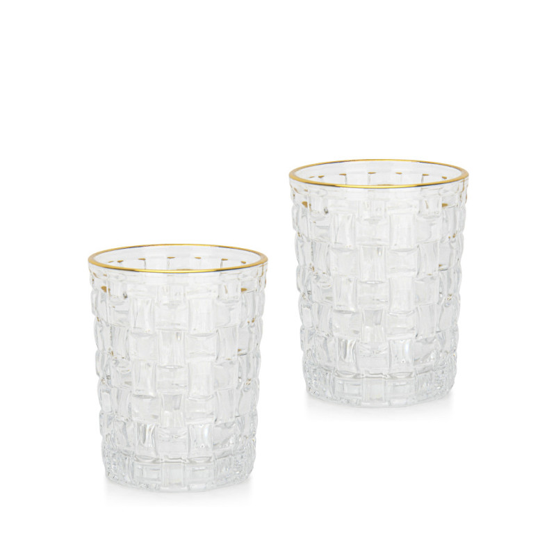 Glasses set 300 ml / 2 pcs. (glass), art 19036
