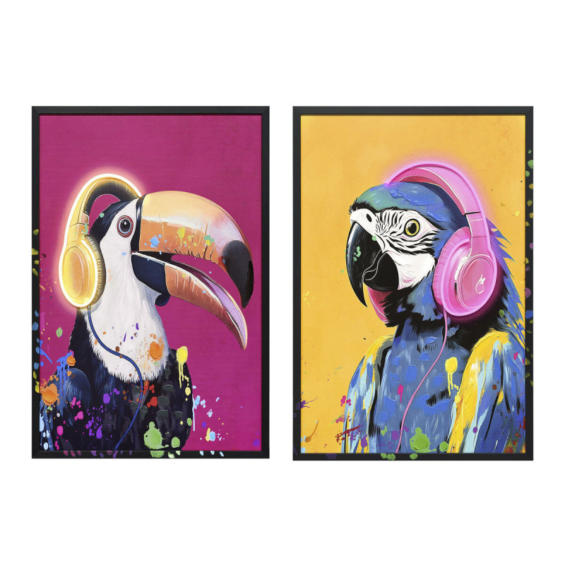 Картина Home ESPRIT Loft 63 x 3 x 93 cm (2 штук)