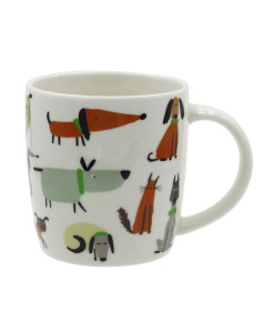 DOGS MUG 350ML, KERAMIKA,...