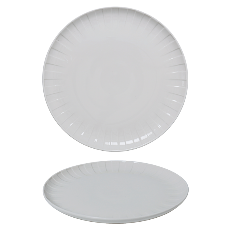 ABSFOR EGG TE PLATE  21CM WHITE , Qualitier