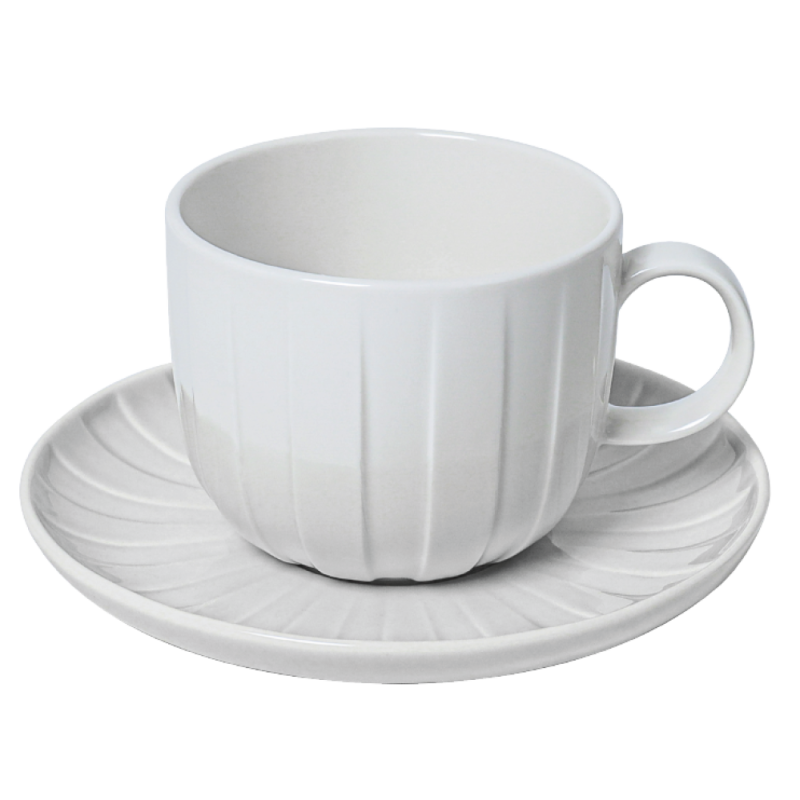 ABSFOR EGG TE Cup  220ML, AR APAKŠTASI 15.5CM WHITE, Qualitier