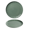 ABSFOR EGG TE PLATE  26CM PAPARDES GREEN , Qualitier