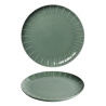 ABSFOR EGG TE PLATE  30CM PAPARDES GREEN , Qualitier
