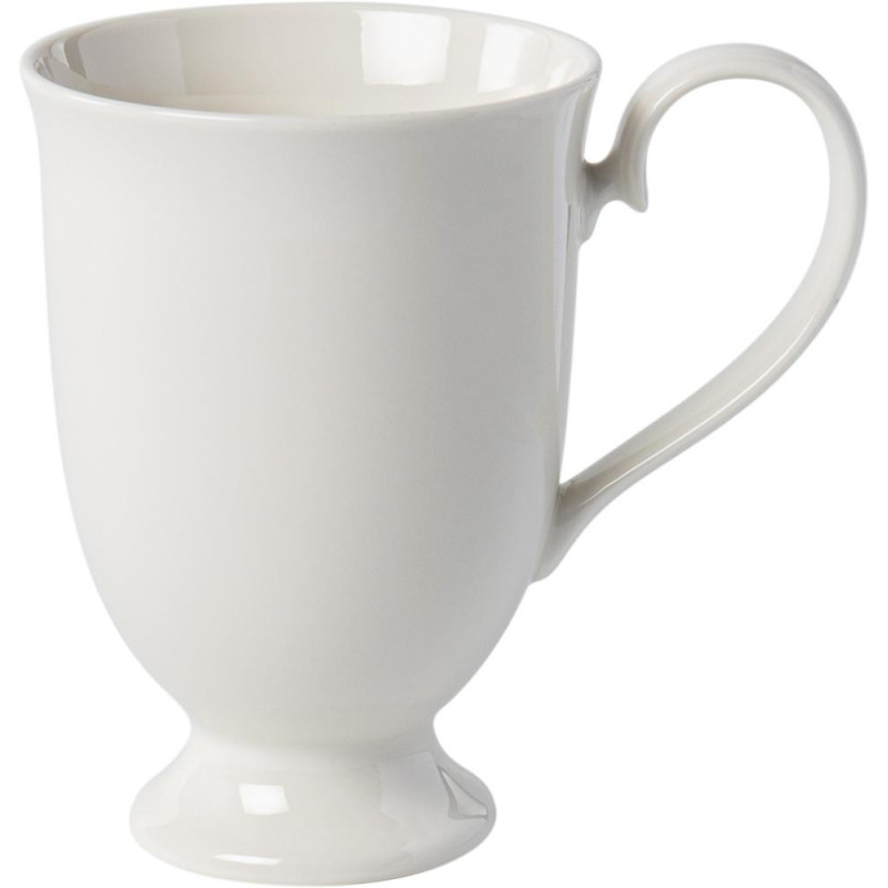 FINE PLUS KRŪZE UZ KĀJAS 280ML, BALTA, PORCELĀNS, Leela Baralee