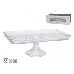 Lėkštė serviravimui stikl....