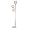 Floor Lamp Home ESPRIT Transparent Silver 50 W 220 V 30 x 30 x 172 cm,,,