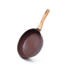 Deep frying pan MOSSES STONE Straight 26x6.5 cm with induction bottom (aluminium with non-stick coating)