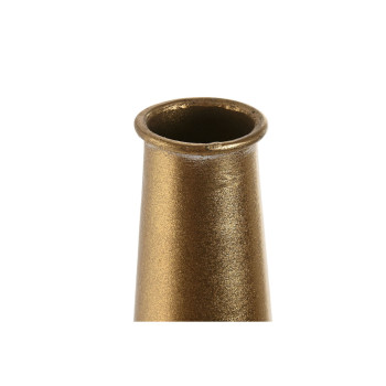 Vaas Home ESPRIT Valge Kuldne Metall Kaasaegne 14,5 x 14,5 x 55,5 cm,,,