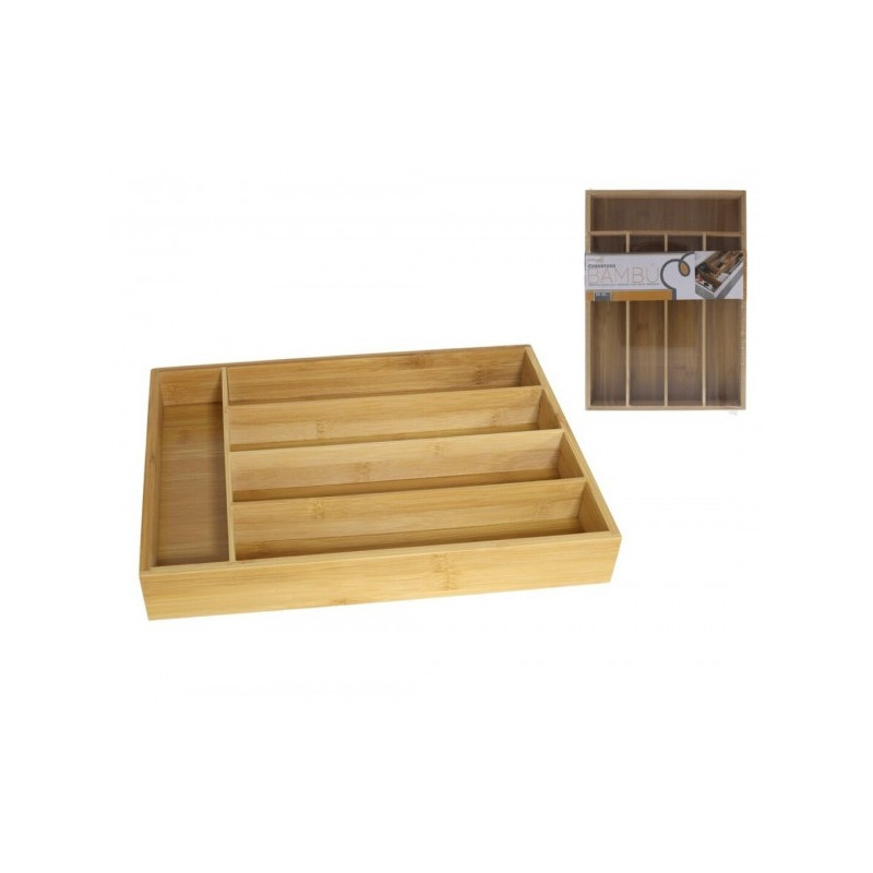 Dėklas stalo įrankiams med. 35*25.6*5cm