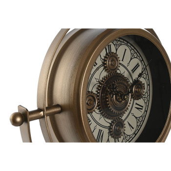 Table clock Home ESPRIT Golden Vintage,,,