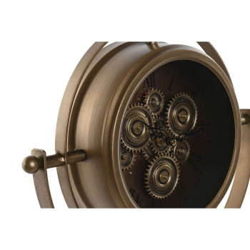 Table clock Home ESPRIT Golden Vintage,,,