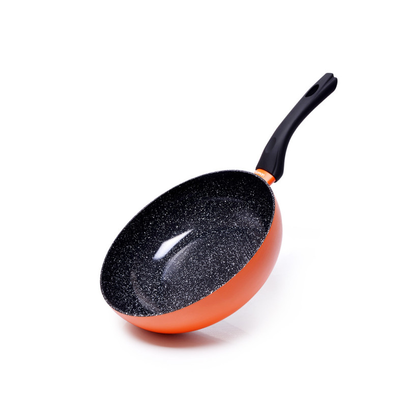 Deep frying pan PENETTA 24x7.7 with induction bottom (aluminium with non-stick coating)