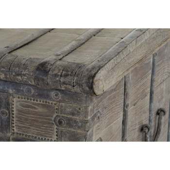 Krūtis Home ESPRIT Dabisks Tīkkoks Viena daļa 118 X 66 X 87 cm,,,
