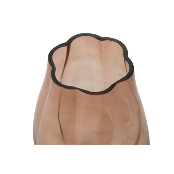 Vaas Home ESPRIT Merevaik Kristall Kaasaegne 16 x 16 x 26 cm,,,