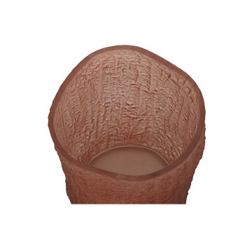 Vaas Home ESPRIT Terrakota Kristall Kaasaegne 14 x 14 x 21 cm,,,