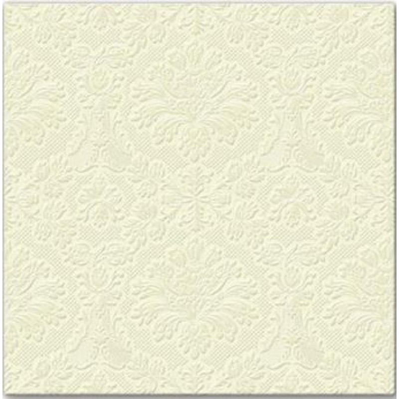 NAPKINS  33X33CM INSPIRATION CLASSIC CREAM, Paw Decor Collection