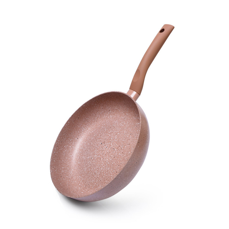 Deep frying pan LATTE 26x7 cm with induction bottom (aluminium with non-stick coating)