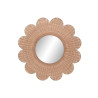 Wall mirror Home ESPRIT Brown Natural Tropical 98 x 1 x 98 cm,,,