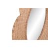 Настенное зеркало Home ESPRIT Коричневый Натуральный Тропический 98 x 1 x 98 cm