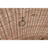 Seinapeegel Home ESPRIT Pruun Naturaalne Troopiline 98 x 1 x 98 cm,,,