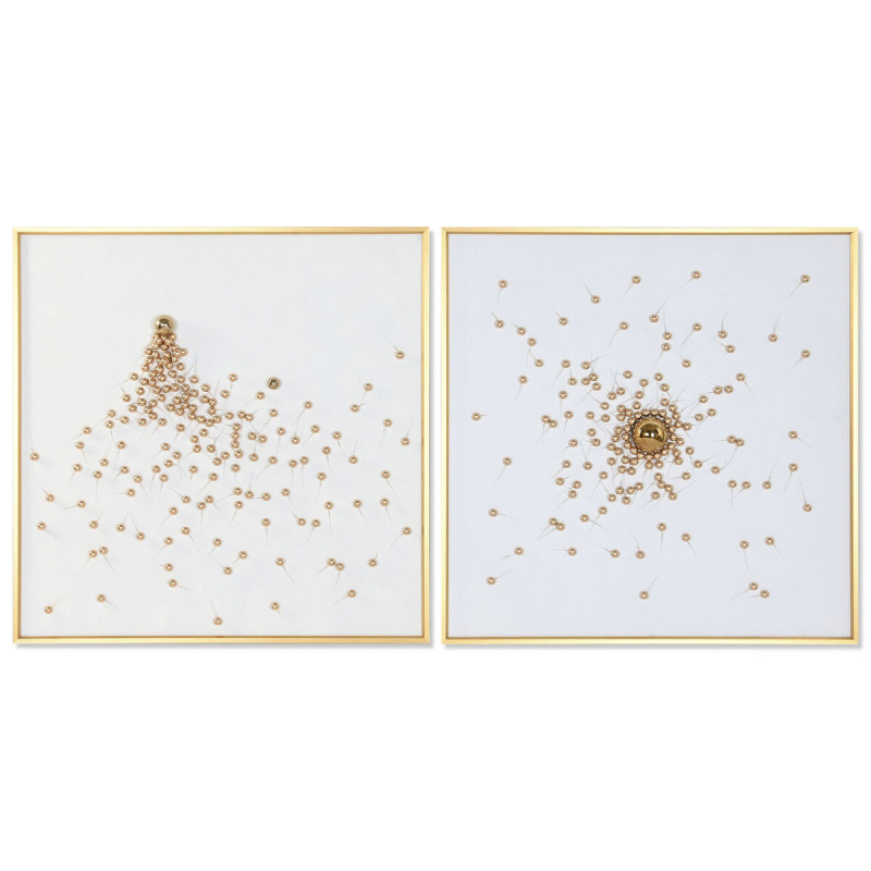 Canvas Home ESPRIT polystyrene Canvas 100 x 3,5 x 100 cm,,,