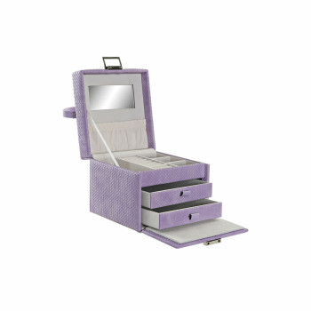 Jewelry box DKD Home Decor Polyurethane Romantic (15 x 15 x 13 cm),,,