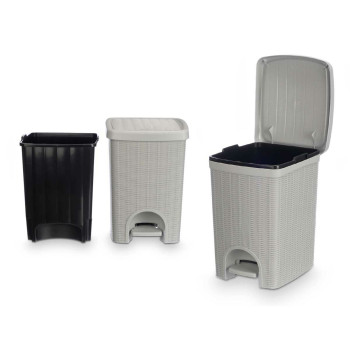 Rubbish bin Stefanplast 30798 Light grey Plastic 20 L (6 Units),,,