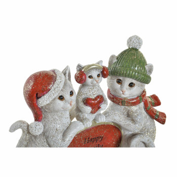 Декоративная фигура DKD Home Decor кот 12,5 x 3 x 9,5 cm