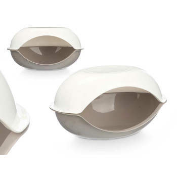 Gyvūnų lova Mascow ARDNT-10 Balta Pilka Plastmasinis 58 x 32 x 37 cm 6 vnt.,,,