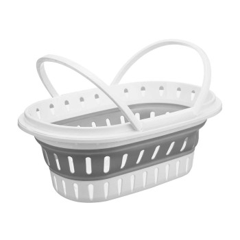 Folding Clothes Basket CC19200(53) polypropylene TPR 58 x 23 x 38 cm Foldable (6 Units),,,