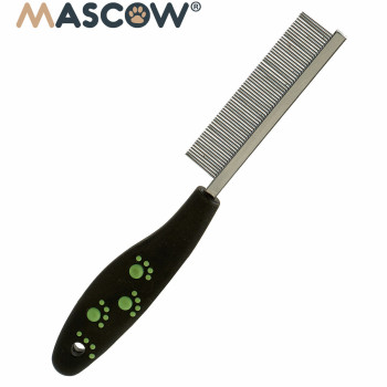Расчески Mascow 27793 Чёрный Красный Зеленый полиэстер Сталь 4 x 20,5 x 1,5 cm 12 штук