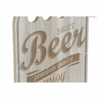 Настенный декор DKD Home Decor MDF Пива (25 x 1 x 55 cm)