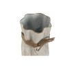 Set of 3 Vases Home ESPRIT Beige Metal Rope 17 x 17 x 54 cm (3 Pieces),,,