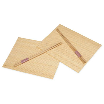 Suši Komplekts Kinvara BM-001 Koks Bambuss 24 x 18 cm 24 x 0,5 x 0,5 cm (24 gb.)