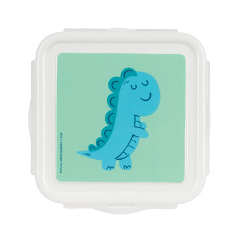 Padažinė Safta Dino Žalia 13 x 7.5 x 13 cm