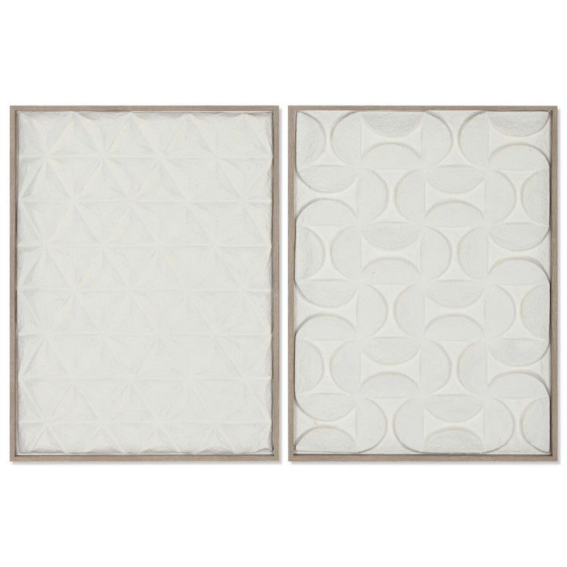 Glezna 3D Home ESPRIT Papīrs polistirols 60 x 3 x 80 cm,,,