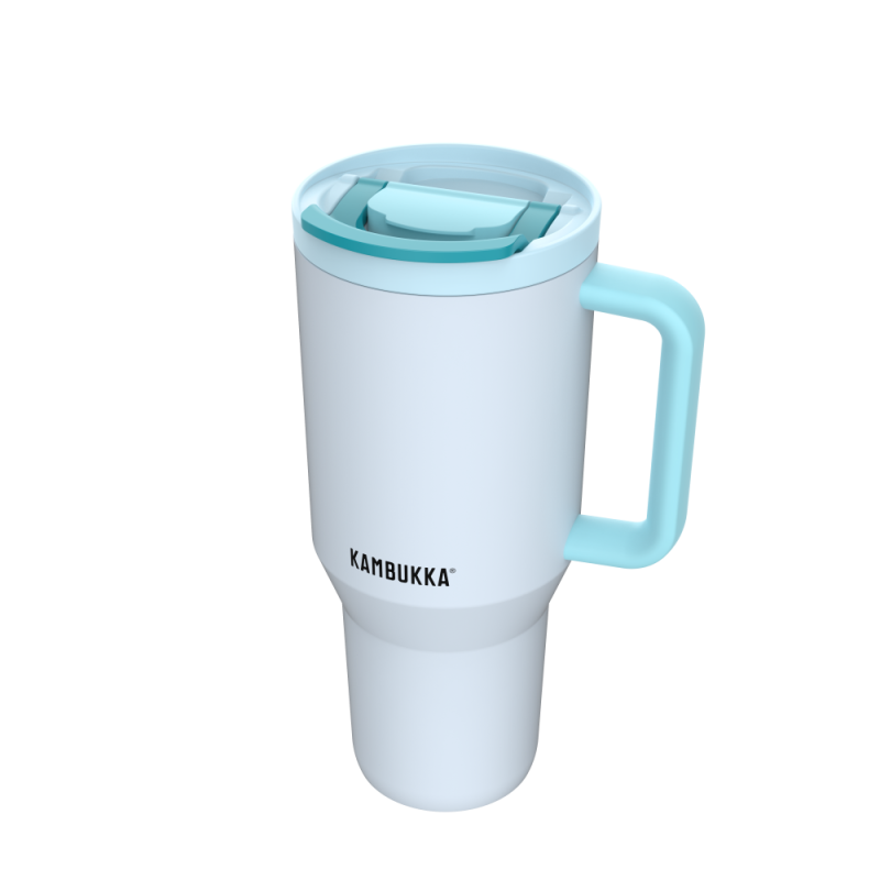 RIO TERMOKRŪZE AR ROKTURI 950ML, BALTA, Kambukka