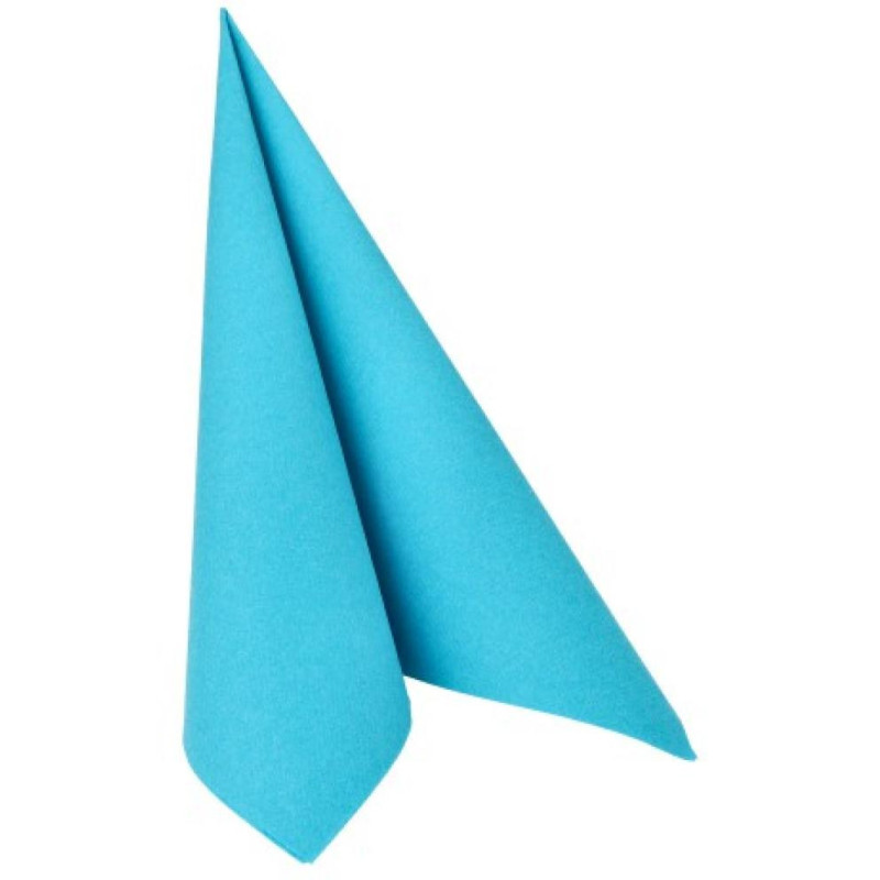 ROYAL COLLECTION NAPKINS  40x40CM, 20PC.., TIRKĪZBLUE S 0.1774kg/iep., Pap Star