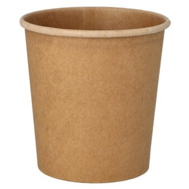 ZUPAS TRAUKI 25GAB., 470ML, D9.8CM, H10CM, BRŪNI, KARTONS 0.3288kg/iepak., Pap Star