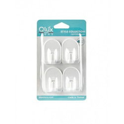 Kabliukai plast. 6.2*4.5cm...